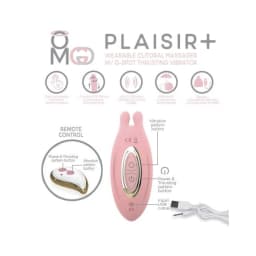 Omg G-Spot Vibrating Thruster Pastel Pink, image 3
