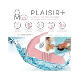 Omg G-Spot Vibrating Thruster Pastel Pink, image 5