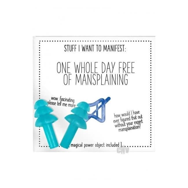 One Whole Day Free Mansplaining - Image 1