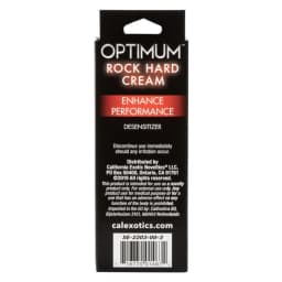 Optimum Rock Hard Cream 2 Oz (packaged) - Image 4