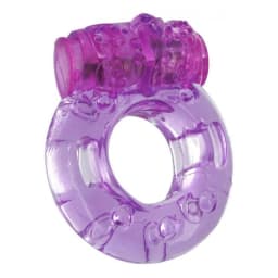 Orgasmic Vibrating Cockring Purple, image 1