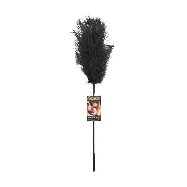 OSTRICH FEATHER BLACK  - Image 1