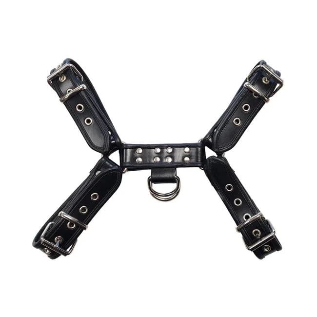 O.t.h Leather Harness - Black Size Extra Large - Image 1
