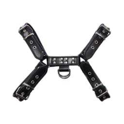 O.t.h Leather Harness - Black Size Extra Large, image 1