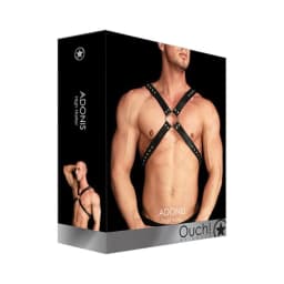 Ouch! Adonis - High Halter - Black, image 2