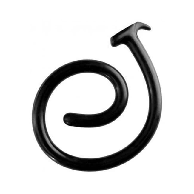 Ouch! Ass Snake Dildo 39 In. Black - Image 1