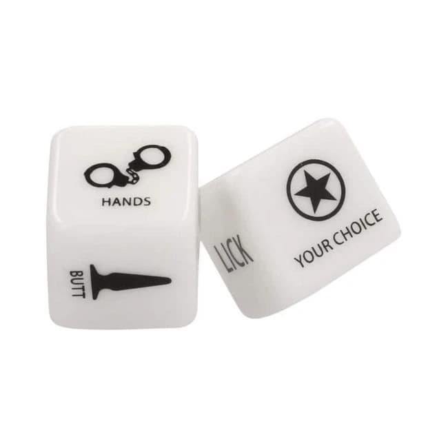 Ouch! Bdsm Naughty Dice - Black - Image 1