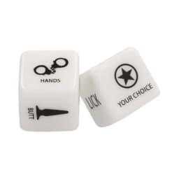 Ouch! Bdsm Naughty Dice - Black, image 1