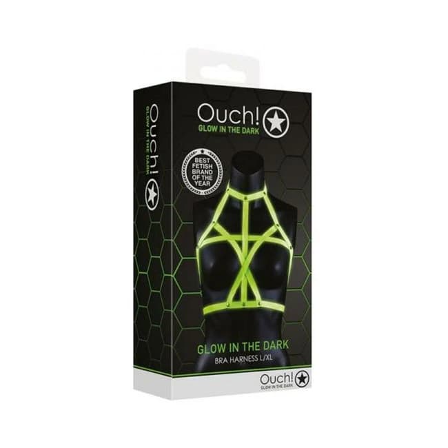 Ouch Bra Harness Gitd, image 1
