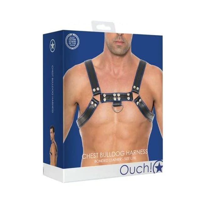 Ouch Chest Bulldog Harness - L/xl - - Image 1