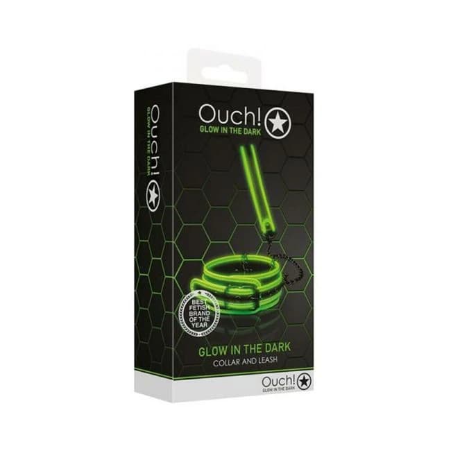 Ouch Collar Leash Gitd - Image 1