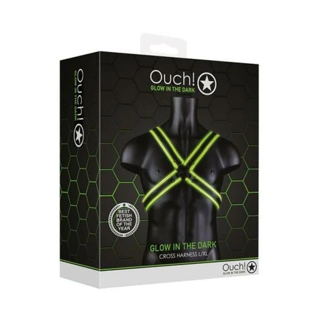 Ouch Cross Harness Gitd L/xl - Image 1
