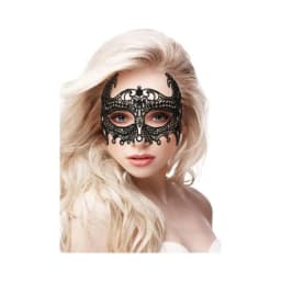 Ouch! Empress Black Lace Mask - Black, image 2