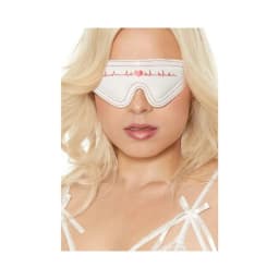 Ouch Eye Mask Nurse Theme White, image 1