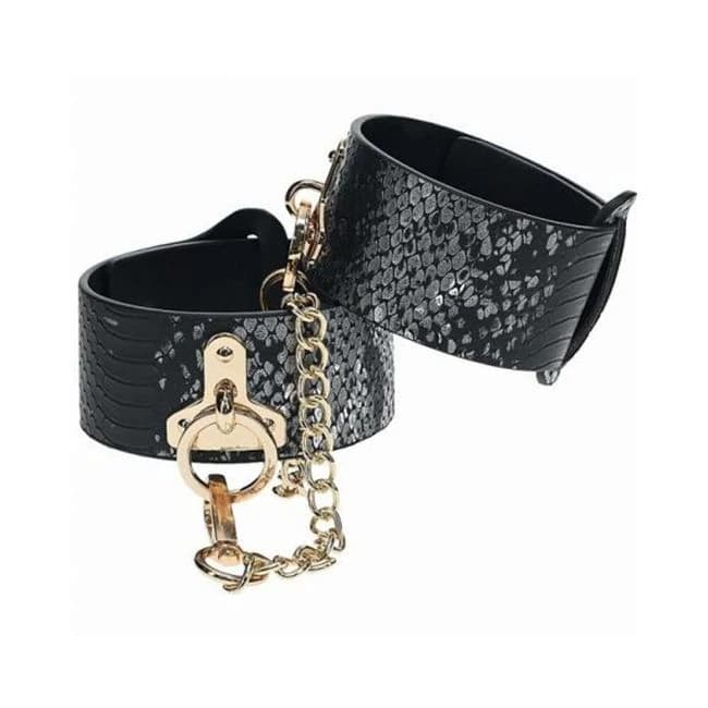 Ouch! Florence Collection Leg Cuffs Black - Image 1