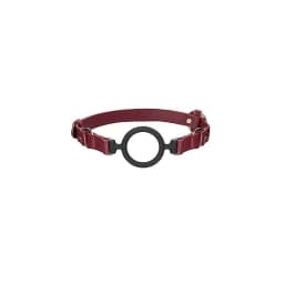 Ouch Halo Silicone Ring Gag Burgundy - Image 4