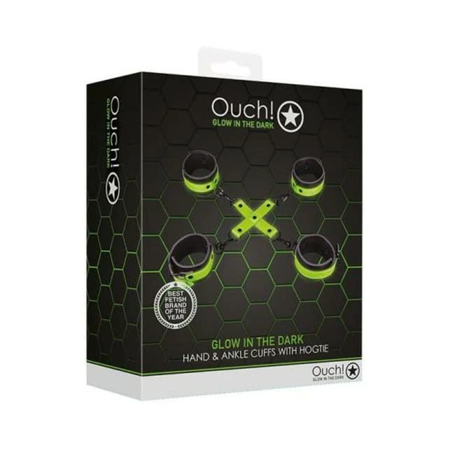 Ouch Hand Ankle Cuff Hogtie Gitd - Image 1