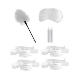 Ouch! - Honeymoon Bondage Kit - White, image 1