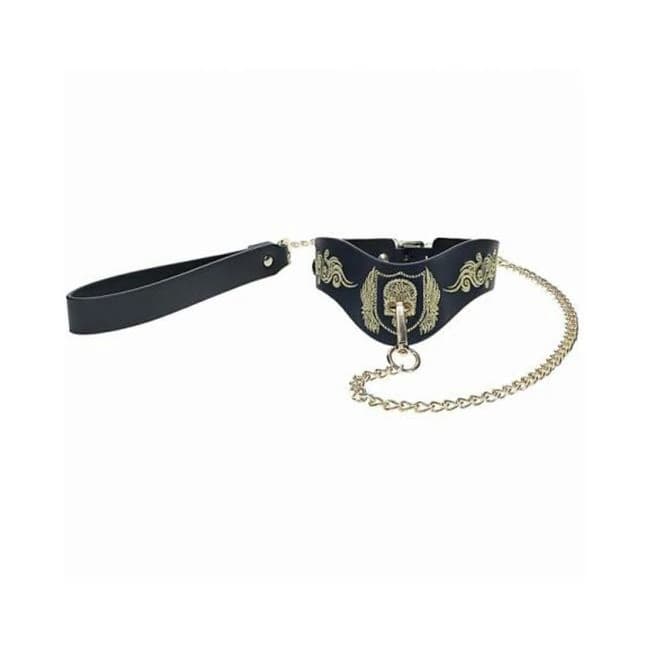 Ouch! London Collection Collar with Leash - Image 1