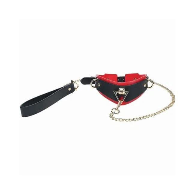 Ouch! Milan Collection Collar with Leash - Image 1