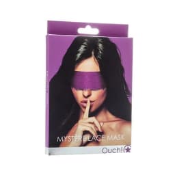 Ouch Mystere Lace Mask Purple - Image 3