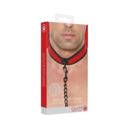 Ouch Neoprene Collar w/ Leash, image 2