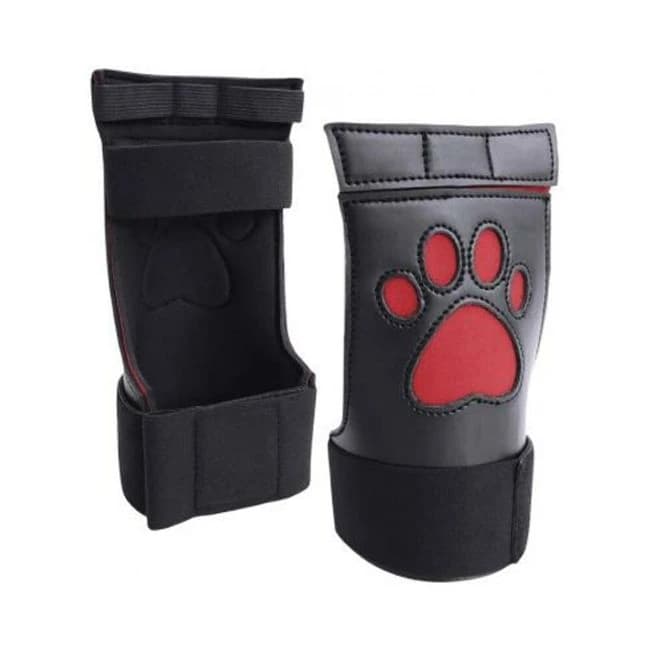 Ouch Neoprene Puppy Paw Gloves - Image 1
