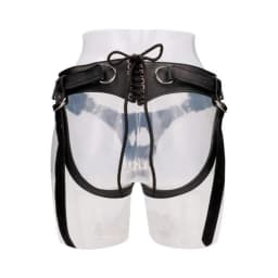 Ouch! Pain - Calf Leather Strap-on Harness, image 2