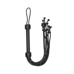 Ouch! Pain - Saddle Leather Braided Flogger, image 1