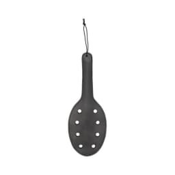 Ouch! Pain - Saddle Leather Paddle with 8 Holes, image 1