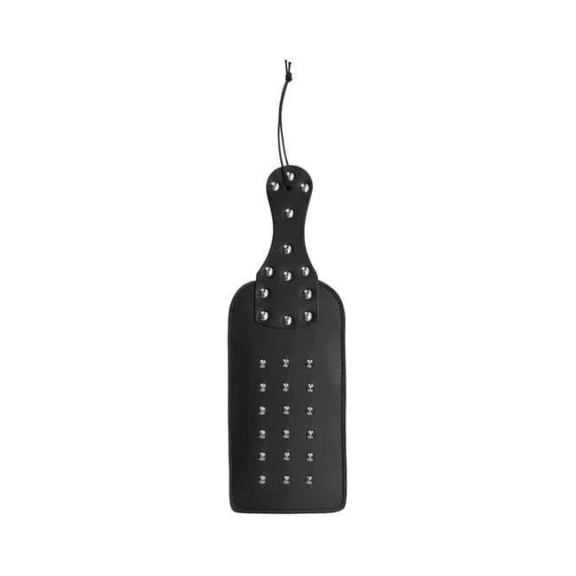 Ouch! Pain - Saddle Leather Studded Paddle - Image 1