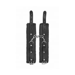 Ouch! Plush Leather Handcuffs, image 6