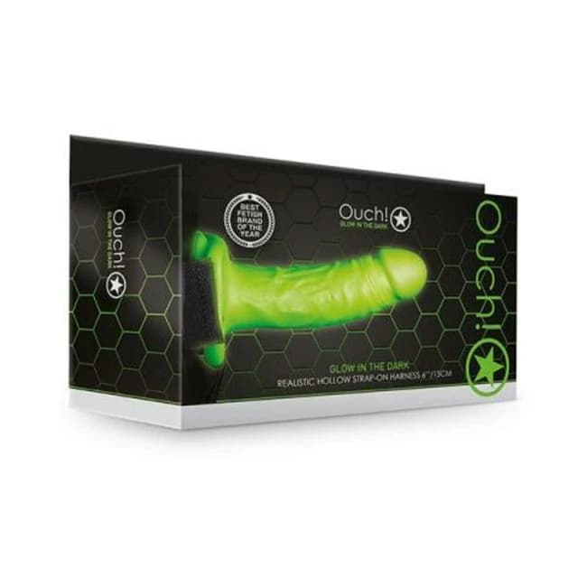 Ouch Realistic Strap on Harness Gitd 7 - Image 1