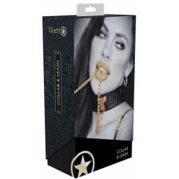 Ouch! Rome Collection Collar W/ Leash, image 1