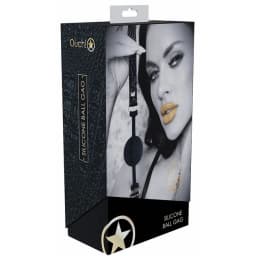 Ouch! Rome Collection Silicone Ball Gag, image 2