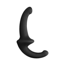 Ouch! Silicone Strapless Strapon - Black, image 1