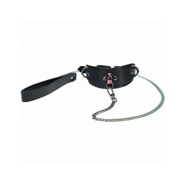 Ouch! Venice Collection Collar with Leash - Image 1