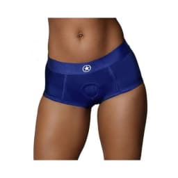 Ouch! Vibrating Strap-on Brief Royal, image 1