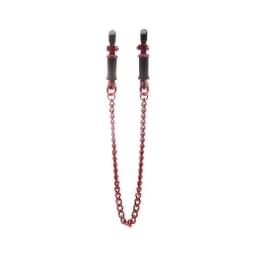 Ouch Vice Nipple Clamps Red, image 1