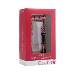 Ouch Vice Nipple Clamps Red, image 2