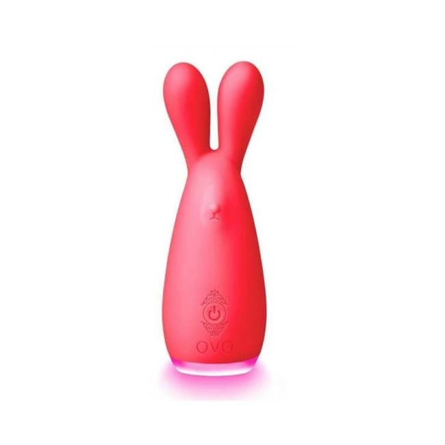 Ovo Ner Clitoral Vibrator Red/orange - Image 1