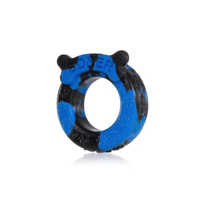 Oxballs Boner Cockring, Blue/black - Image 1