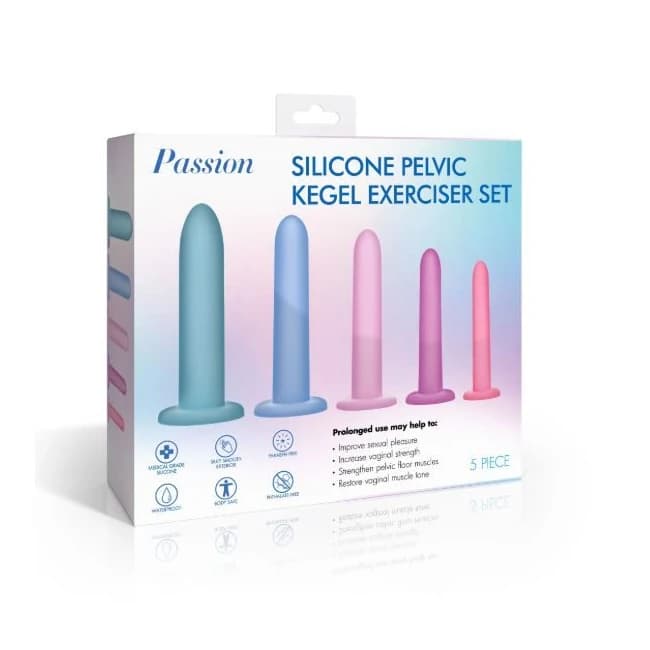 Pa Pelvic Kegel Exerciser Set Silicone - Image 1