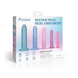 Pa Pelvic Kegel Exerciser Set Silicone, image 1