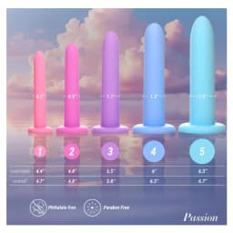 Pa Pelvic Kegel Exerciser Set Silicone, image 5
