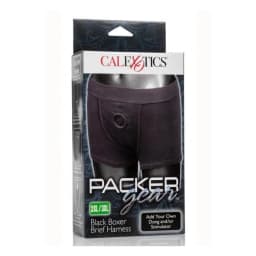 Packer Gear Black Boxer Brief Harness 2xl/3xl, image 3