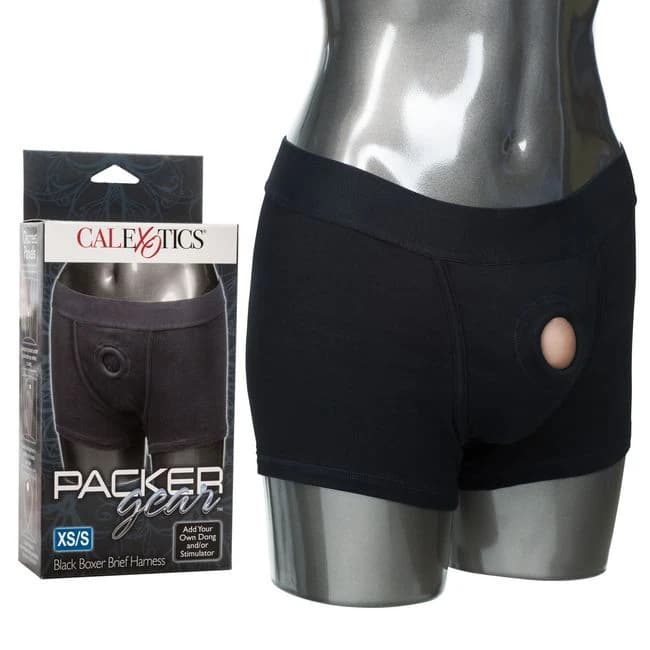 Packer Gear Black Boxer Harness Xs/s - Image 1