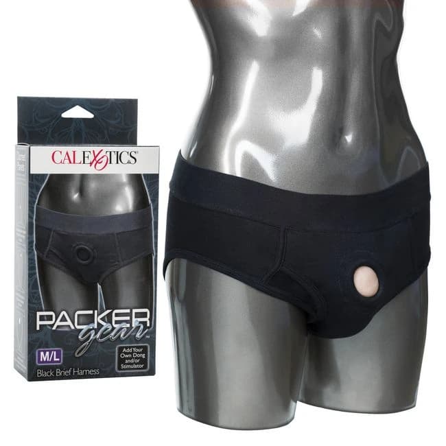 PACKER GEAR BLACK BRIEF HARNESS M/L  - Image 1