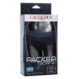 Packer Gear Black Brief Harness Xs/s - Image 2