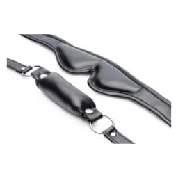Padded Blindfold and Gag Set Black, image 3